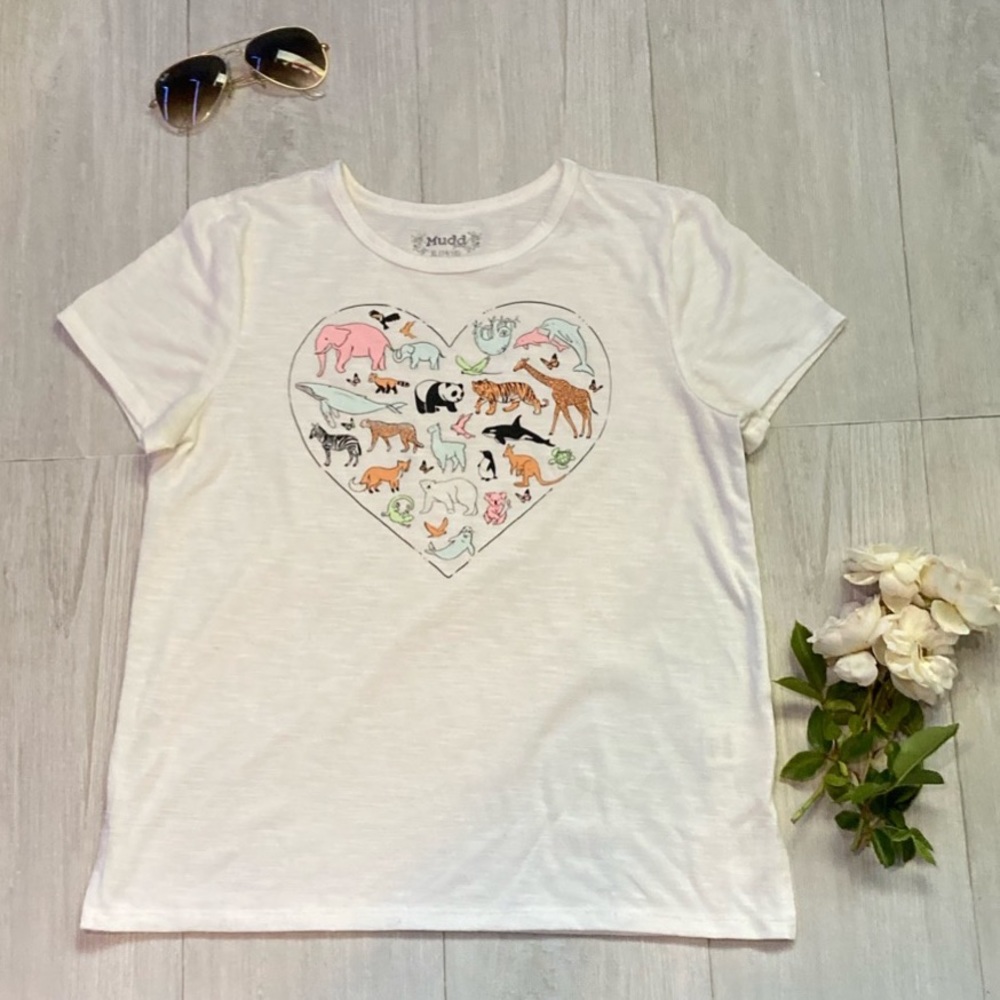 Girls 14 Mudd Animal Graphic T-shirt